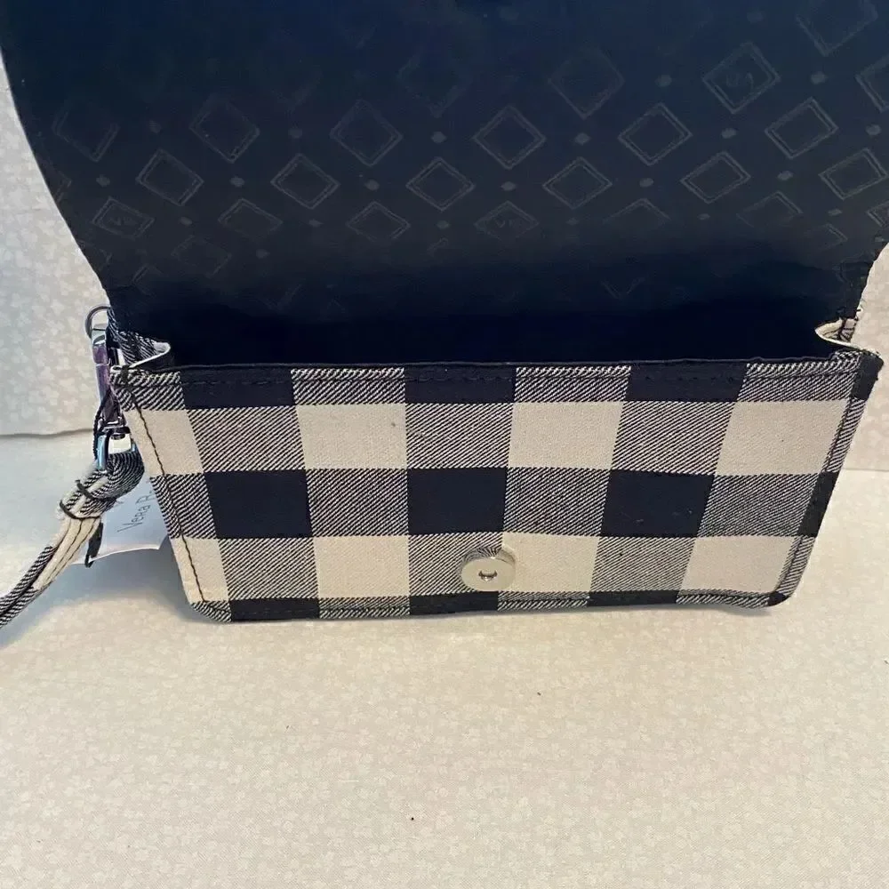 Vera Bradley 3-in-1 Crossbody in Pearl Buffalo Check